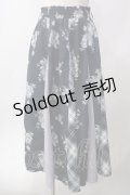 axes femme / パッチワークミディスカート M 紺 Y-25-06-12-138-AX-SK-SZ-ZY