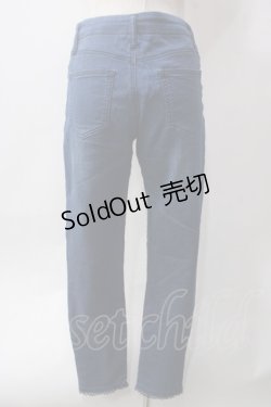 画像2: axes femme / 香水×バラ刺繍デニムパギンス M インディゴ Y-25-06-12-144-AX-PA-SZ-ZY