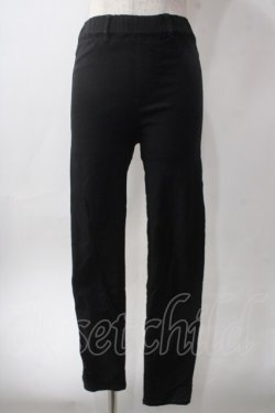 画像1: axes femme / ストレッチパンツ M 黒 Y-25-06-12-147-AX-PA-SZ-ZY