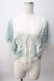画像1: axes femme / バタフライ袖ニットカーデ M ミント Y-25-06-12-031-AX-TO-SZ-ZY (1)