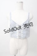 axes femme / デニムビスチェ F ブリーチ Y-25-06-12-033-AX-TO-SZ-ZY