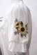 画像3: axes femme POETIQUE / ヒマワリ刺繍フリルカットプルオーバー M 白 Y-25-06-12-038-AX-TO-SZ-ZY (3)