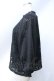 画像2: axes femme / チュール袖レーストップス  黒 Y-25-06-18-044-AX-TO-SZ-ZY (2)