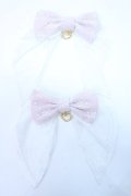 BABY,THE STARS SHINE BRIGHT / Fluffy Flower Fairyリボンクリップ  ピンク Y-25-06-18-006-BA-ZA-SZ-ZY