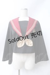 To Alice / 魔法学園セーラートップス M 黒 Y-25-06-18-049-LO-TO-SZ-ZT342