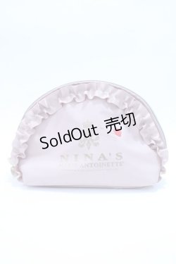 画像1: m petit by misako / NINA’Sコラボポーチ  ピンク Y-25-06-18-007-LO-ZA-SZ-ZT488