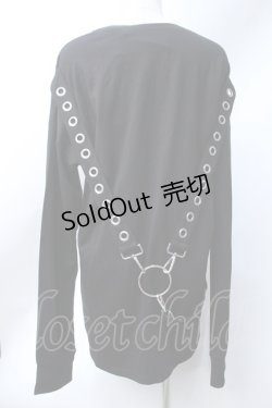 画像2: KILL STAR / Ruckus Long Sleeve Top S 黒 Y-25-06-18-053-PU-TO-KB-ZY