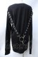 画像2: KILL STAR / Ruckus Long Sleeve Top S 黒 Y-25-06-18-053-PU-TO-KB-ZY (2)