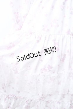 画像2: axes femme / SAKURAティアードワンピース  白 Y-25-06-18-065-AX-OP-SZ-ZY