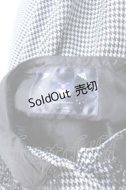 画像3: m petit by misako / クロミチェックフレアワンピース  黒 Y-25-06-18-069-LO-OP-SZ-ZT044