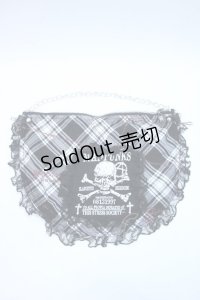 MAD / チェック柄フラップ  グレー Y-25-06-18-009-PU-ZA-SZ-ZY
