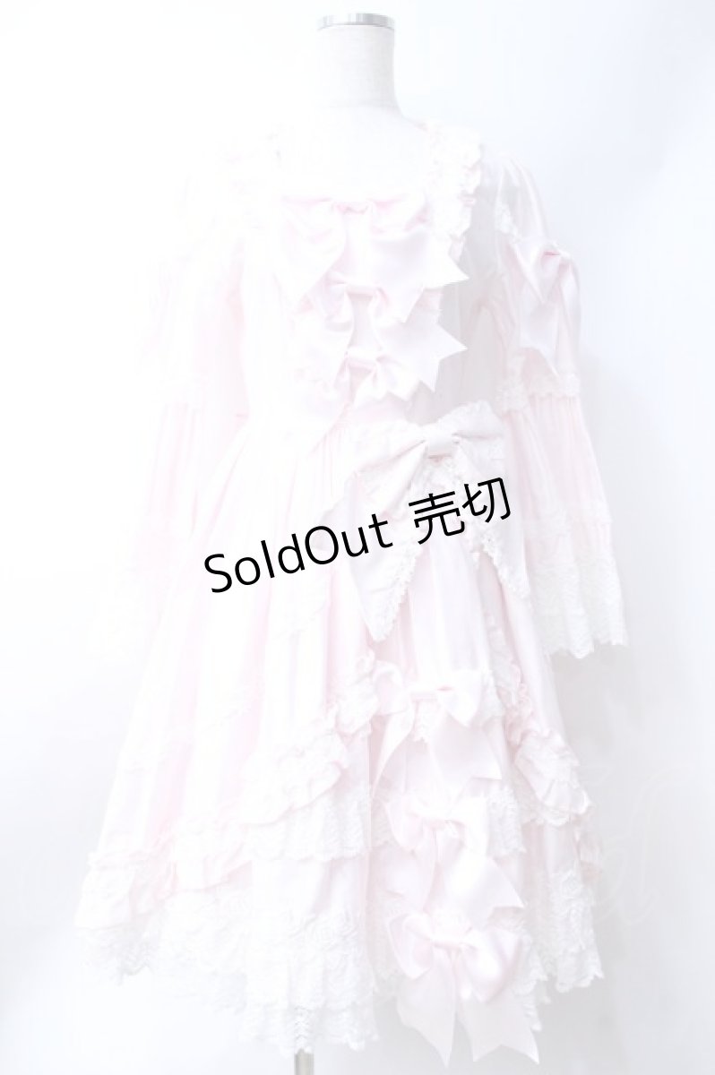 画像1: BABY,THE STARS SHINE BRIGHT / Dear Roseワンピース  ピンク×ホワイトレース Y-25-06-18-079-BA-OP-SZ-ZY (1)