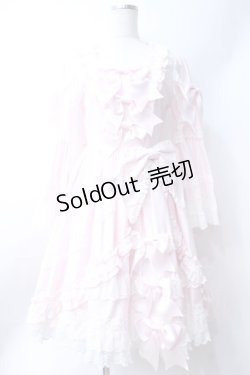 画像1: BABY,THE STARS SHINE BRIGHT / Dear Roseワンピース  ピンク×ホワイトレース Y-25-06-18-079-BA-OP-SZ-ZY