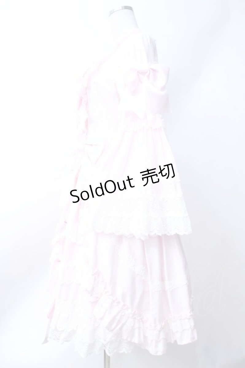 画像2: BABY,THE STARS SHINE BRIGHT / Dear Roseワンピース  ピンク×ホワイトレース Y-25-06-18-079-BA-OP-SZ-ZY (2)