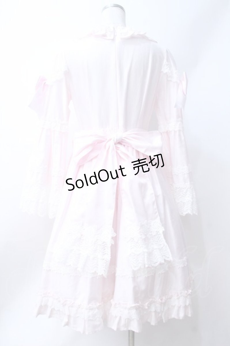 画像3: BABY,THE STARS SHINE BRIGHT / Dear Roseワンピース  ピンク×ホワイトレース Y-25-06-18-079-BA-OP-SZ-ZY (3)