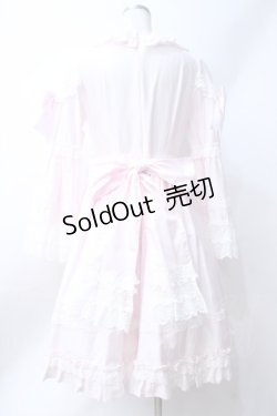 画像3: BABY,THE STARS SHINE BRIGHT / Dear Roseワンピース  ピンク×ホワイトレース Y-25-06-18-079-BA-OP-SZ-ZY