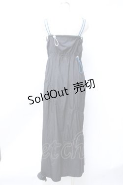画像3: LAND by MILK BOY / nylon loopy dress  黒 Y-25-06-18-083-PU-OP-SZ-ZY