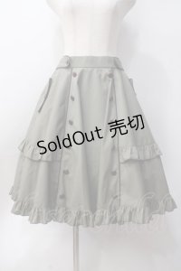metamorphose / Little Nurse フリルスカート 1 カーキ Y-25-06-18-085-ME-SK-SZ-ZY