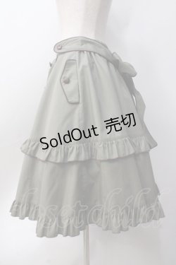 画像2: metamorphose / Little Nurse フリルスカート 1 カーキ Y-25-06-18-085-ME-SK-SZ-ZY