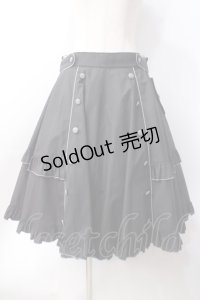 metamorphose / 【プラスサイズ】Little Nurse フリルスカート 2 ブラック Y-25-06-18-086-ME-SK-SZ-ZY