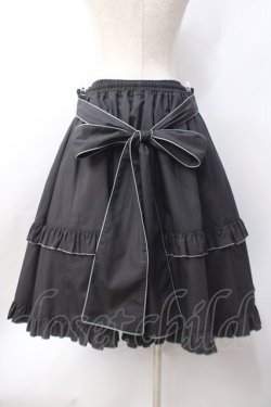 画像3: metamorphose / 【プラスサイズ】Little Nurse フリルスカート 2 ブラック Y-25-06-18-086-ME-SK-SZ-ZY