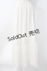 axes femme / 選べる着丈レースペチスカート  生成り Y-25-06-18-094-AX-SK-SZ-ZI