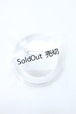 画像2: BABY,THE STARS SHINE BRIGHT / くみゃちゃんのリボンとレース缶バッジ  アイボリー Y-25-06-18-012-BA-AC-SZ-ZY