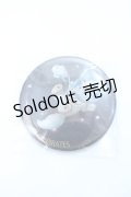 ALICE and the PIRATES / Galaxy Chris 〜輝く星屑と宇宙(そら)の歯車〜柄　船とChris 缶バッジ  黒 Y-25-06-18-013-PA-ZA-SZ-ZY