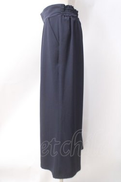 画像2: axes femme / ベルトデザインワイドパンツ  紺 Y-25-06-18-107-AX-PA-SZ-ZY