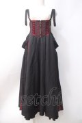 Ozz oneste / 舞華咲ロングプリーツスカート  黒 Y-25-06-18-109-OO-SK-SZ-ZY