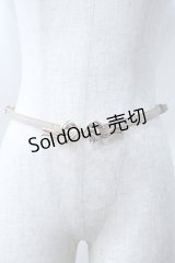 axes femme / リトルリボンゴムベルト  ゴールド Y-25-06-18-016-AX-BL-SZ-ZY