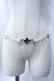 画像1: axes femme / 紫陽花×パールチェーンベルト   Y-25-06-18-018-AX-ZA-SZ-ZY (1)