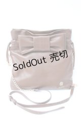 m petit by misako / NINA’Sコラボショルダーバッグ  ブラウン Y-25-06-18-023-LO-BG-SZ-ZY