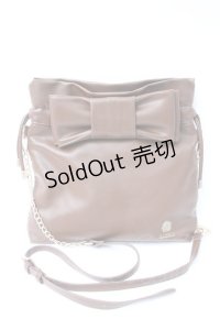 m petit by misako / NINA’Sコラボショルダーバッグ  ブラウン Y-25-06-18-023-LO-BG-SZ-ZY