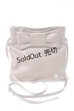 画像1: m petit by misako / NINA’Sコラボショルダーバッグ  ブラウン Y-25-06-18-023-LO-BG-SZ-ZY