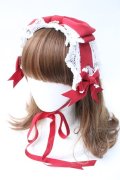 BABY,THE STARS SHINE BRIGHT / Amandineヘッドドレス  エンジ Y-25-06-18-024-BA-AC-SZ-ZY