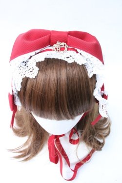画像3: BABY,THE STARS SHINE BRIGHT / Amandineヘッドドレス  エンジ Y-25-06-18-024-BA-AC-SZ-ZY