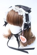 BABY,THE STARS SHINE BRIGHT / Amandineヘッドドレス  ブラック Y-25-06-18-025-BA-AC-SZ-ZY