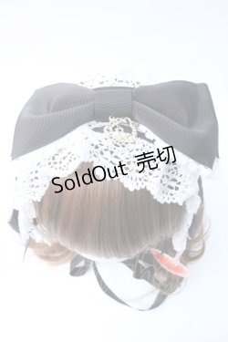 画像3: BABY,THE STARS SHINE BRIGHT / Amandineヘッドドレス  ブラック Y-25-06-18-025-BA-AC-SZ-ZY