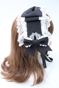 画像4: BABY,THE STARS SHINE BRIGHT / Amandineヘッドドレス  ブラック Y-25-06-18-025-BA-AC-SZ-ZY