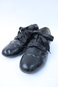 m petit by misako / NINA’Sコラボシューズ L 黒 Y-25-06-18-030-LO-SH-SZ-ZY