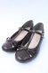 画像1: m petit by misako / AMTストラップレインパンプス L ブラウン Y-25-06-18-031-LO-SH-SZ-ZY (1)