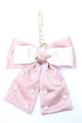 m petit by misako / NINA’sコラボバッグチャーム  ピンク Y-25-06-18-004-LO-ZA-SZ-ZY