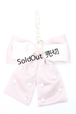 画像1: m petit by misako / NINA’sコラボバッグチャーム  ピンク Y-25-06-18-004-LO-ZA-SZ-ZT168-F005