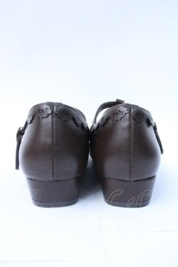 画像3: m petit by misako / AMTストラップレインパンプス L ブラウン Y-25-06-18-031-LO-SH-SZ-ZY