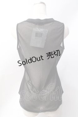 画像3: Qutie Frash / 和柄Vネックタンク　   Y-25-06-20-045-QU-TO-AS-ZY