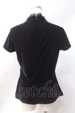 画像2: KILL STAR / MALADY LACE-UP TOP L ブラック Y-25-06-20-046-PU-TO-SZ-ZY