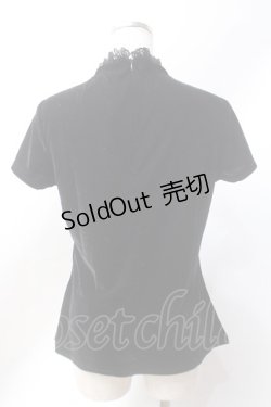 画像2: KILL STAR / MALADY LACE-UP TOP L ブラック Y-25-06-20-046-PU-TO-SZ-ZY