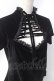 画像3: KILL STAR / MALADY LACE-UP TOP L ブラック Y-25-06-20-046-PU-TO-SZ-ZY (3)