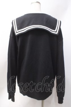 画像3: NieR Clothing / セーラースウェット  黒 Y-25-06-20-048-PU-TO-SZ-ZY